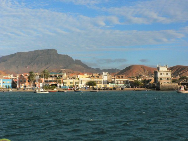7- Mindelo vue du mouillage 